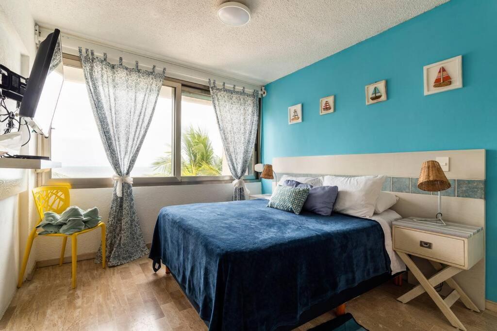 Appartement Departamento Frente Al Mar - Kiara à Cancún Extérieur photo